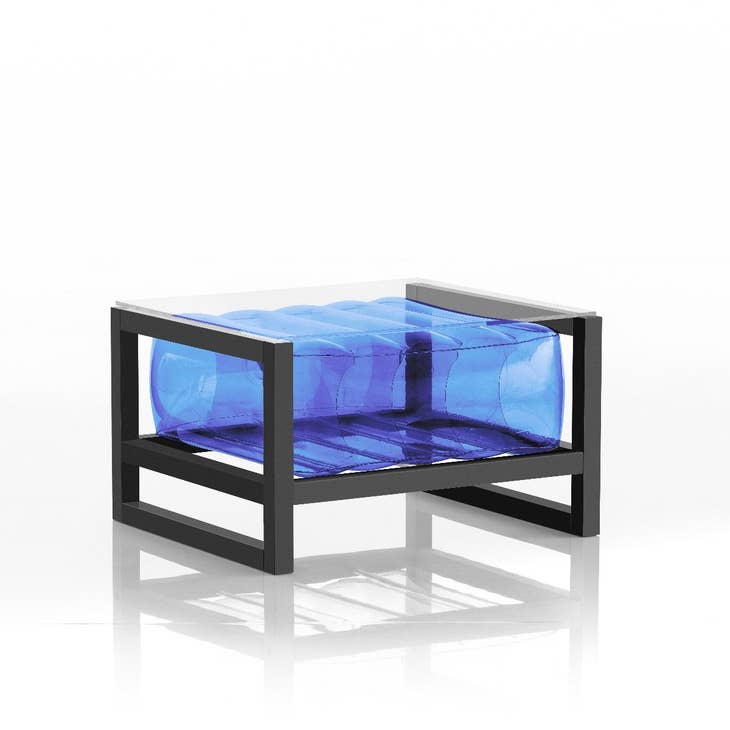 Fauteuil Crystal Bleu MOJOW