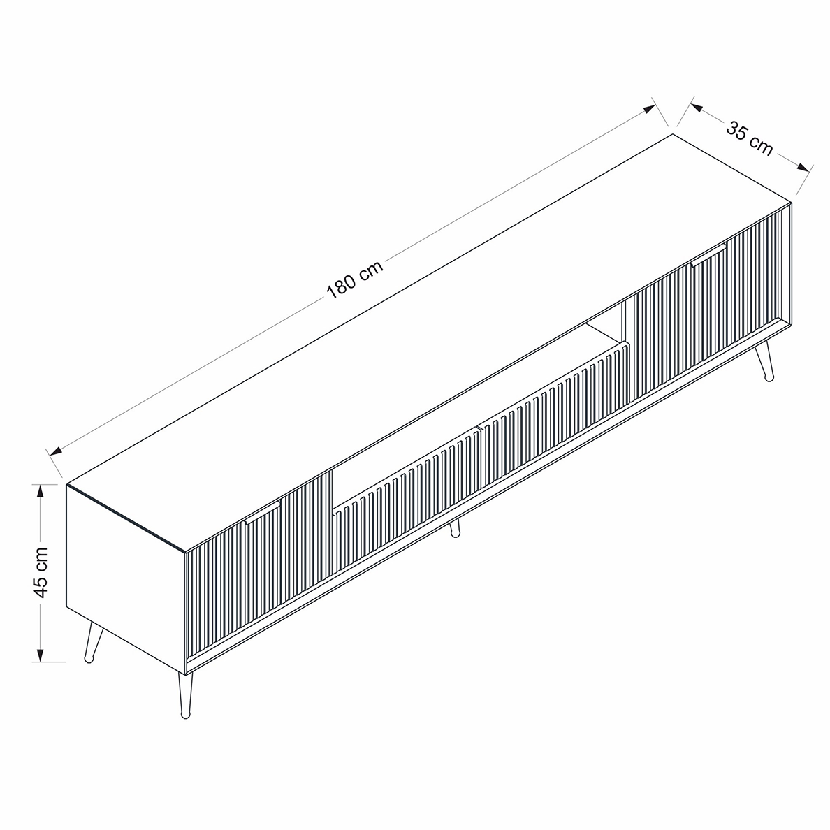 Meuble TV SENTO XL