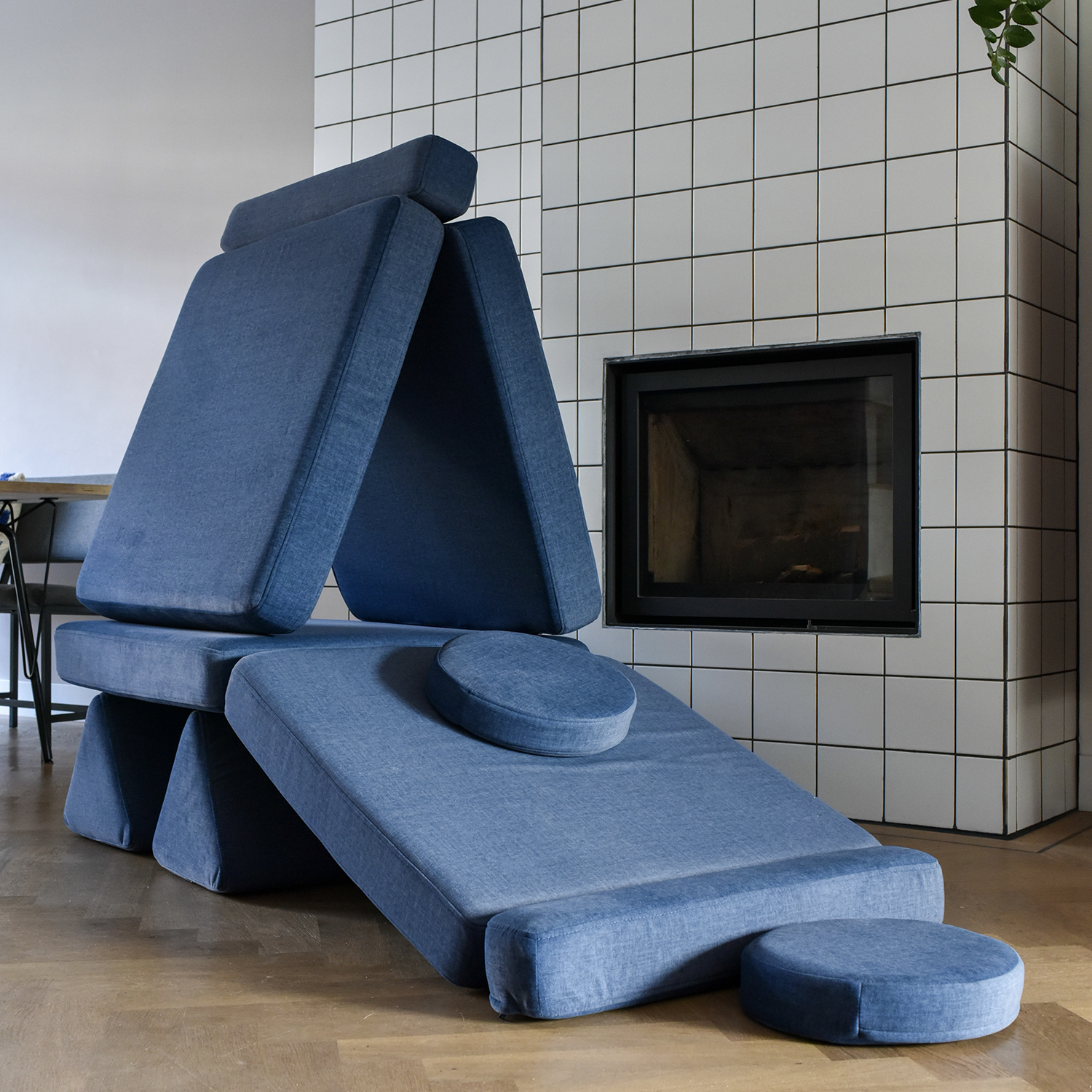 Canapé enfant PLAY SOFA bleu foncé