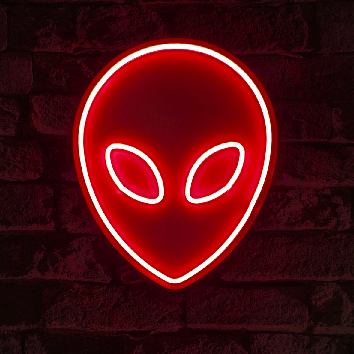 Lumière NEON LED Alien Rouge