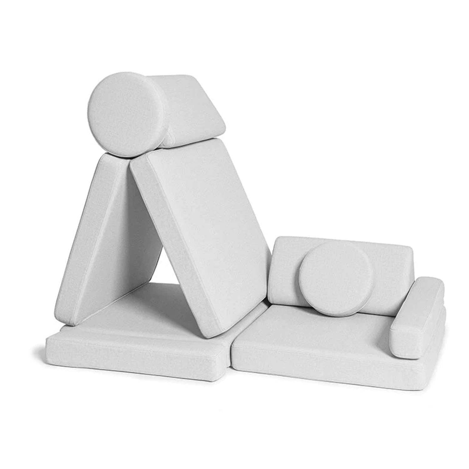 Canapé enfant PLAY SOFA gris clair