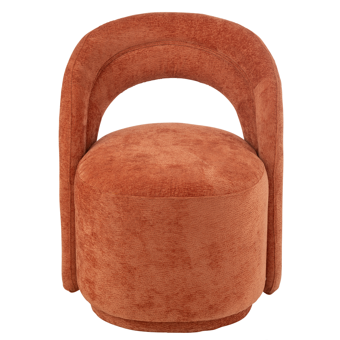 Fauteuil PUMPKIN SPICE Textile Orange Rouille by JLINE