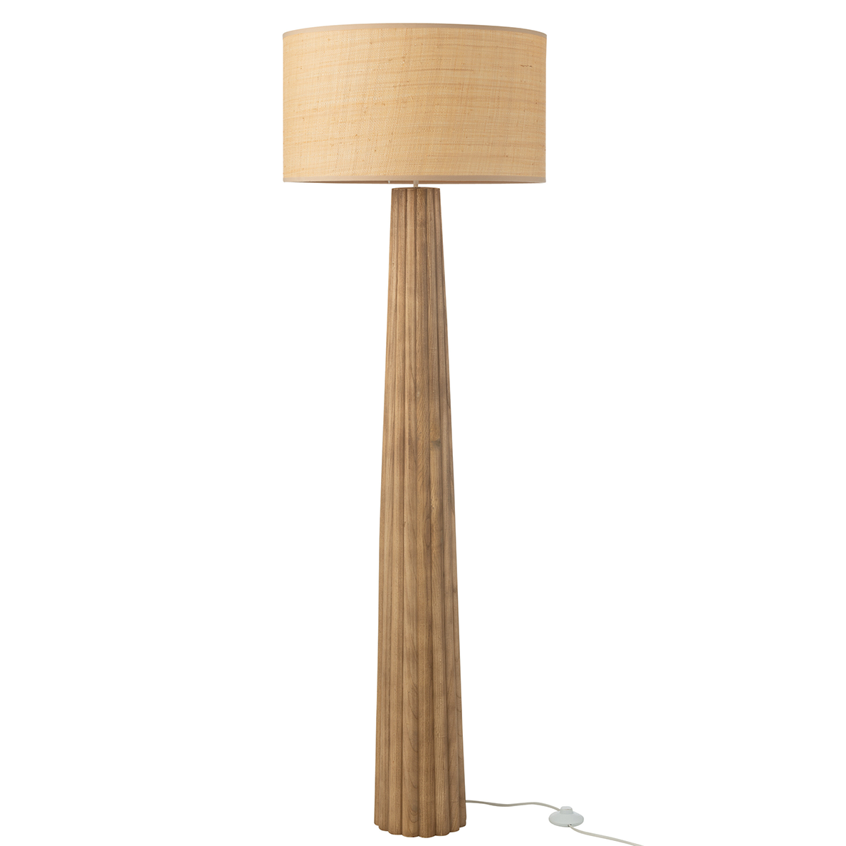 Lampadaire Parapluie Bois D'ailanthus Naturel XL by JLINE