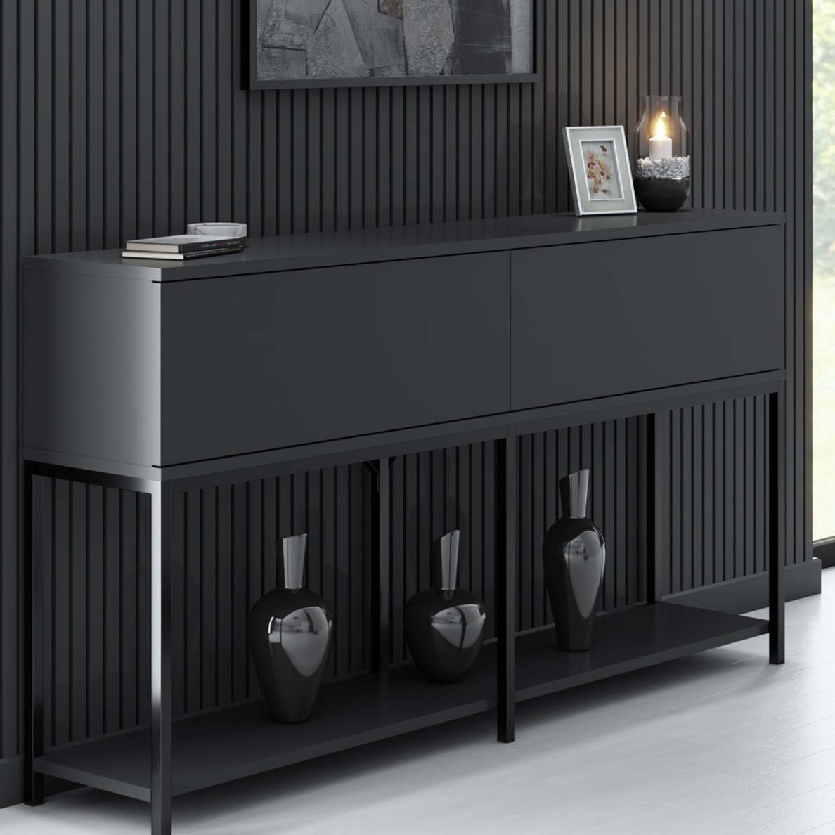 Commode LOOMA anthracite