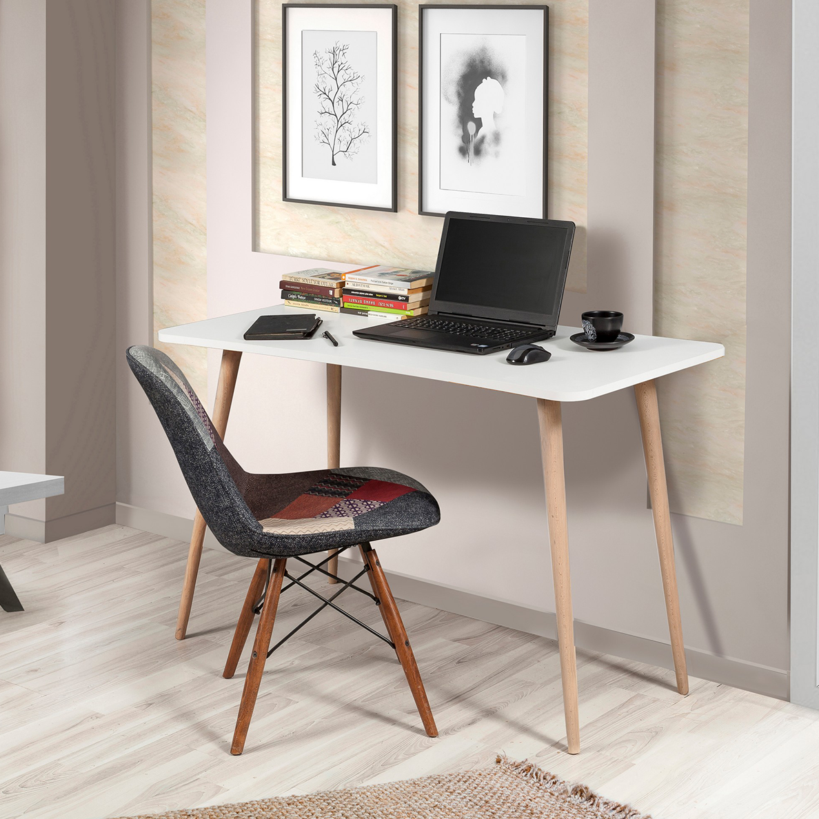 Bureau KLUME blanc