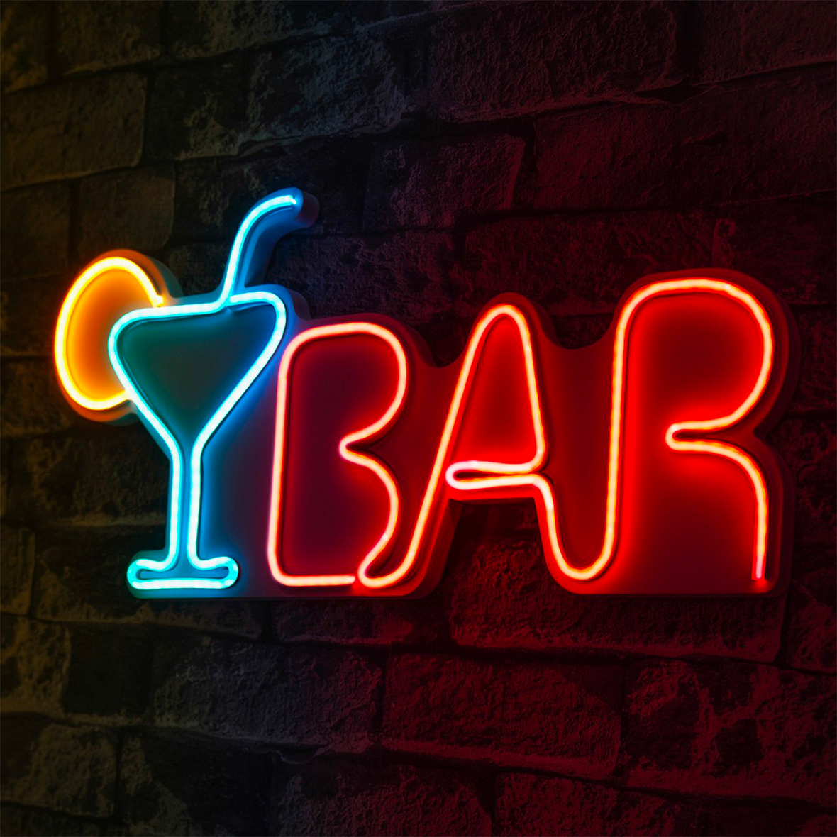 Lumière NEON LED DRINK BAR