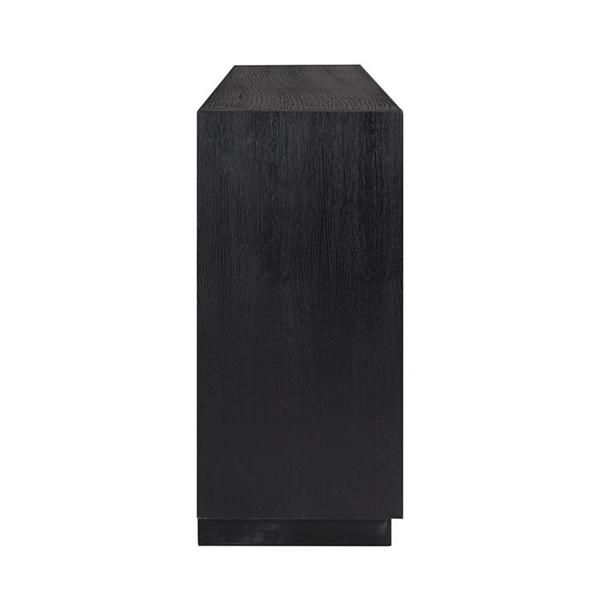 Commode OAKURA noir en chêne