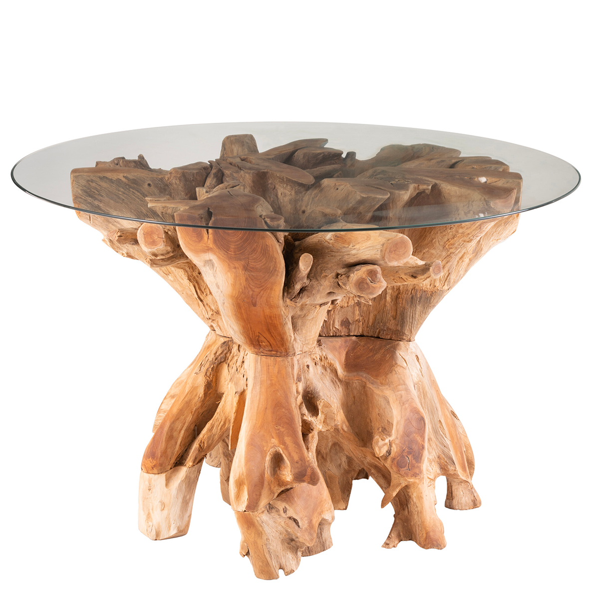 Table a manger RAOUL en Teck Naturel by JLINE