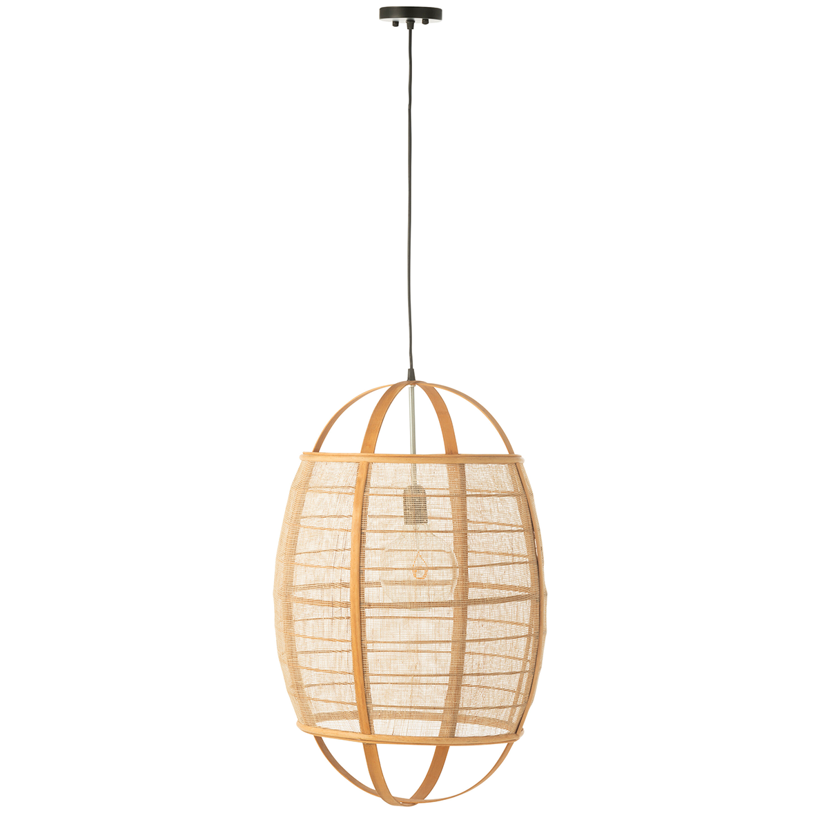 Suspension BALIA en Lin/Bambou Naturel