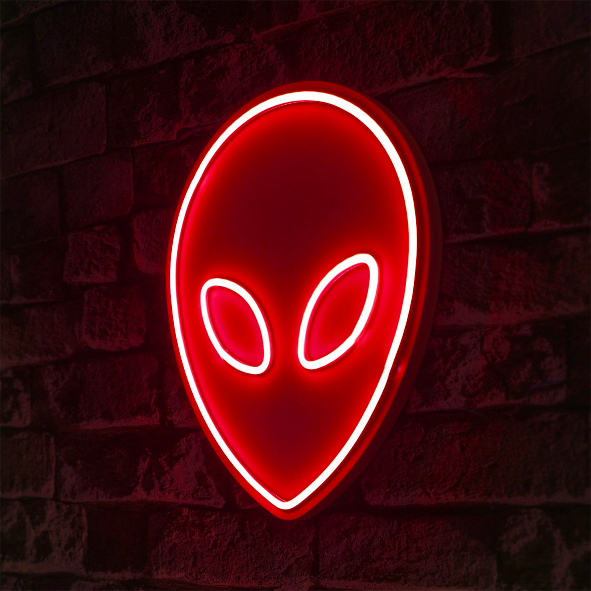 Lumière NEON LED Alien Rouge