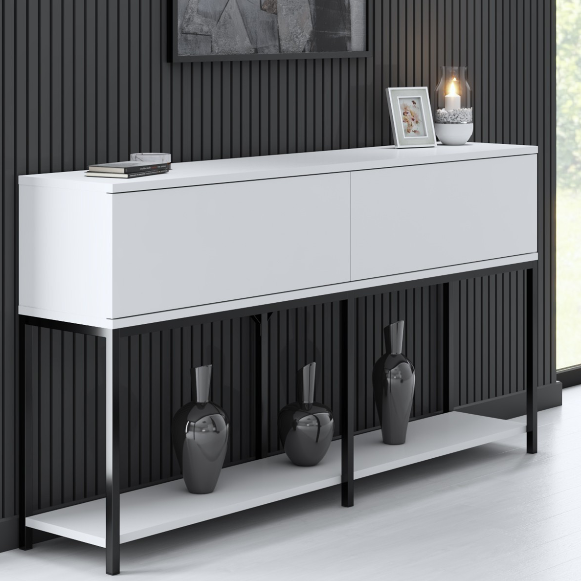 Commode LOOMA blanc