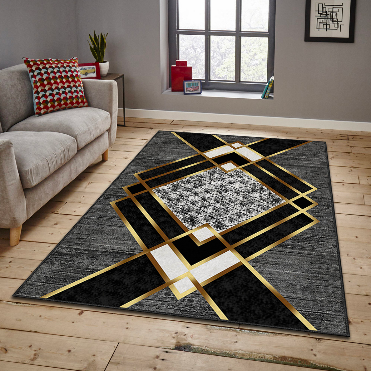 Tapis de salon design et moderne CONSTELLA