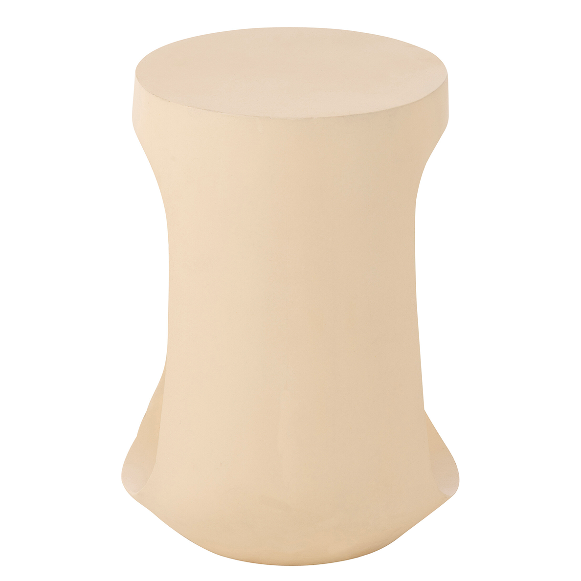 Table D'appoint POD bois de manguier beige by JLINE