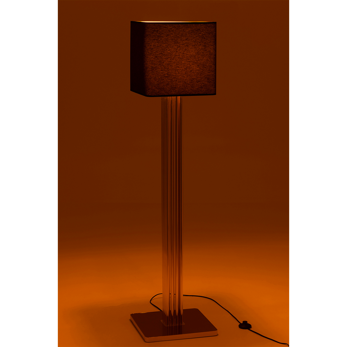 Lampe Moderna Or Metal/Textile by JLINE