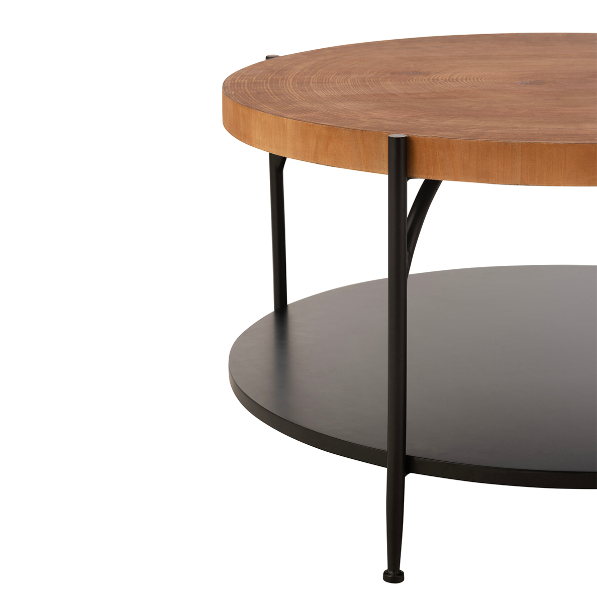 Table basse VONI en Fer Noir