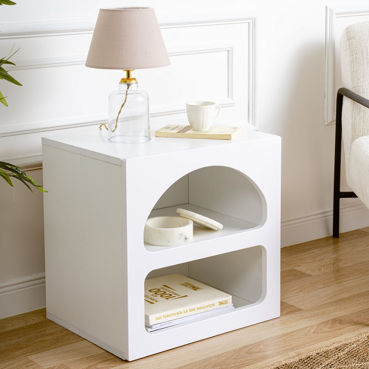 Commode blanche FAME MINI