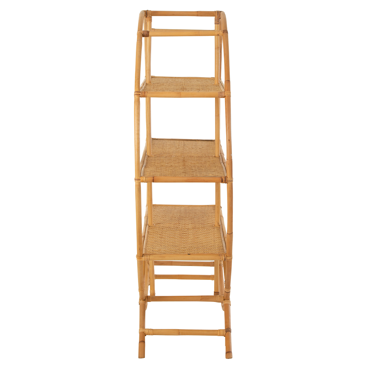 Etagere 3 Planches Debout Rotin Naturel by JLINE