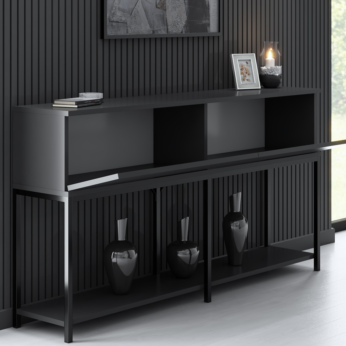 Commode LOOMA anthracite