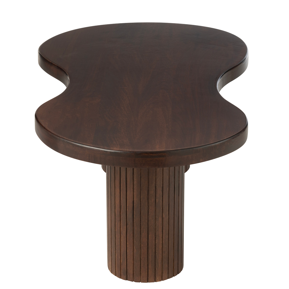 Table basse INFINITY en bois de manguier marron