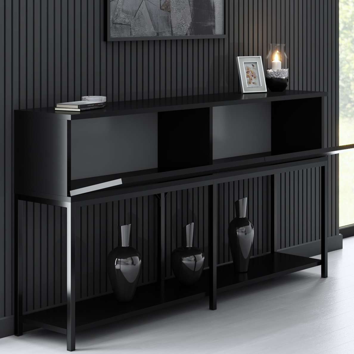 Commode LOOMA noir