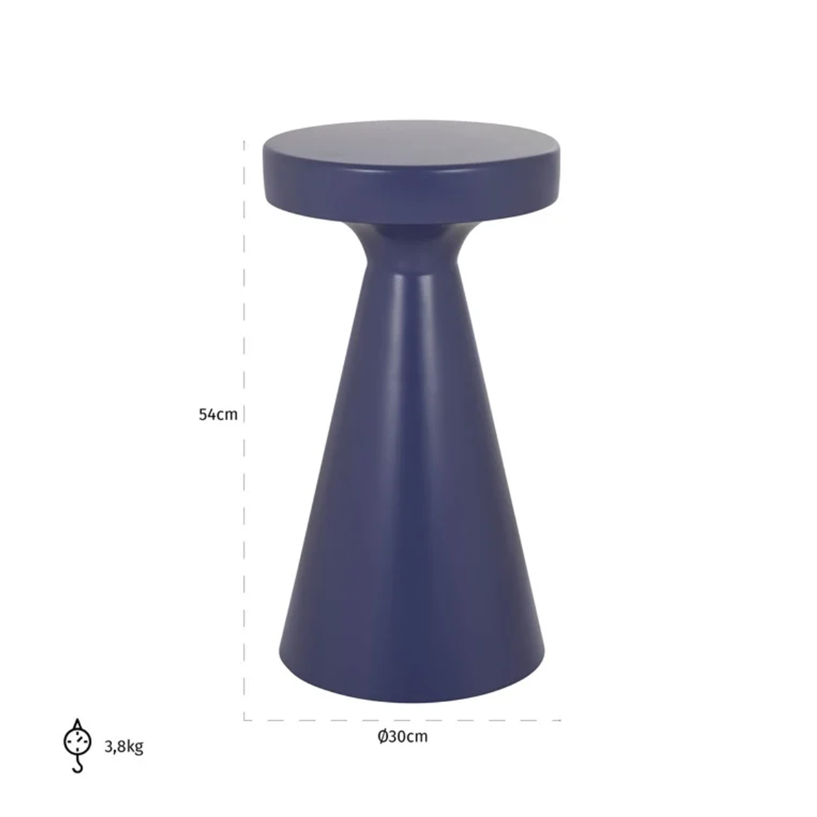 Table d'appoint KIMBE Violette