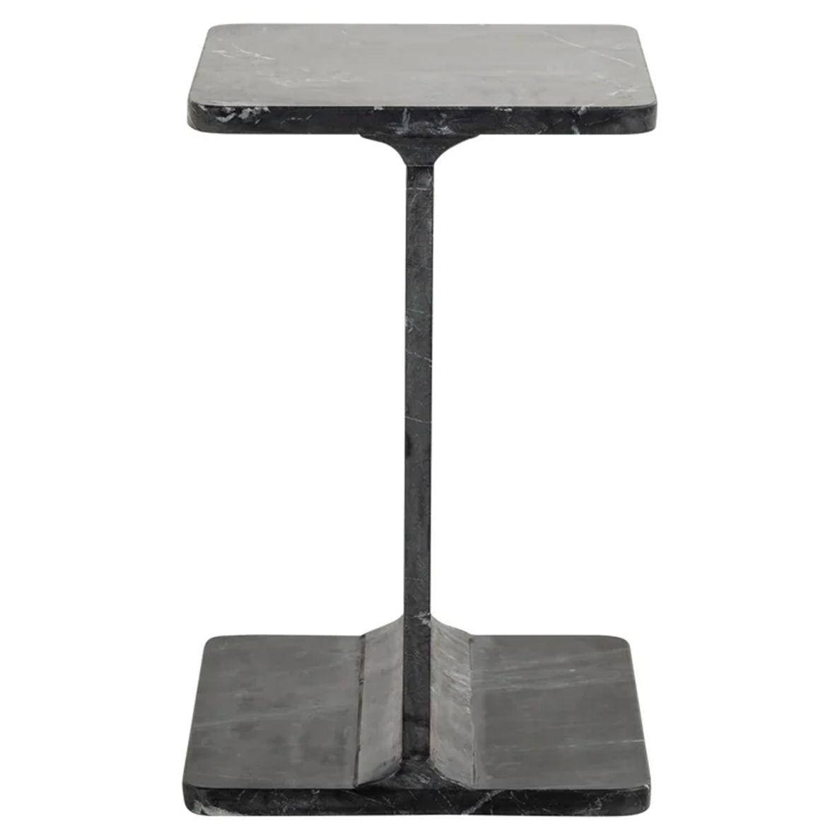 Table d'appoint BENSON noir en marbre