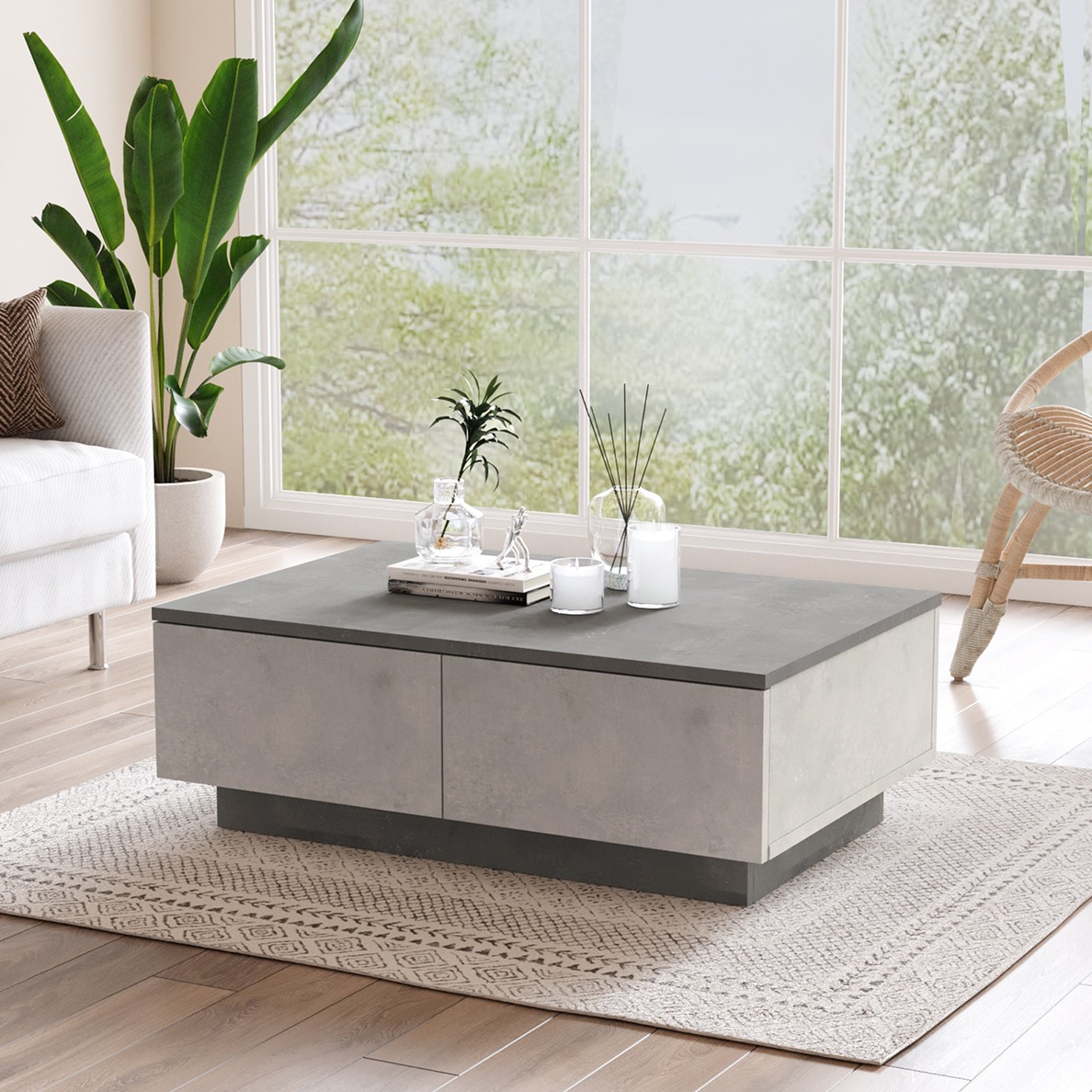 Table basse MILOO anthracite