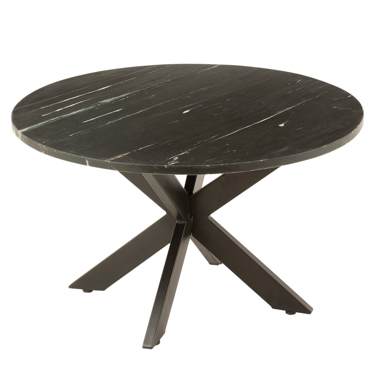 Table basse MARC Marbre/Fer Noir