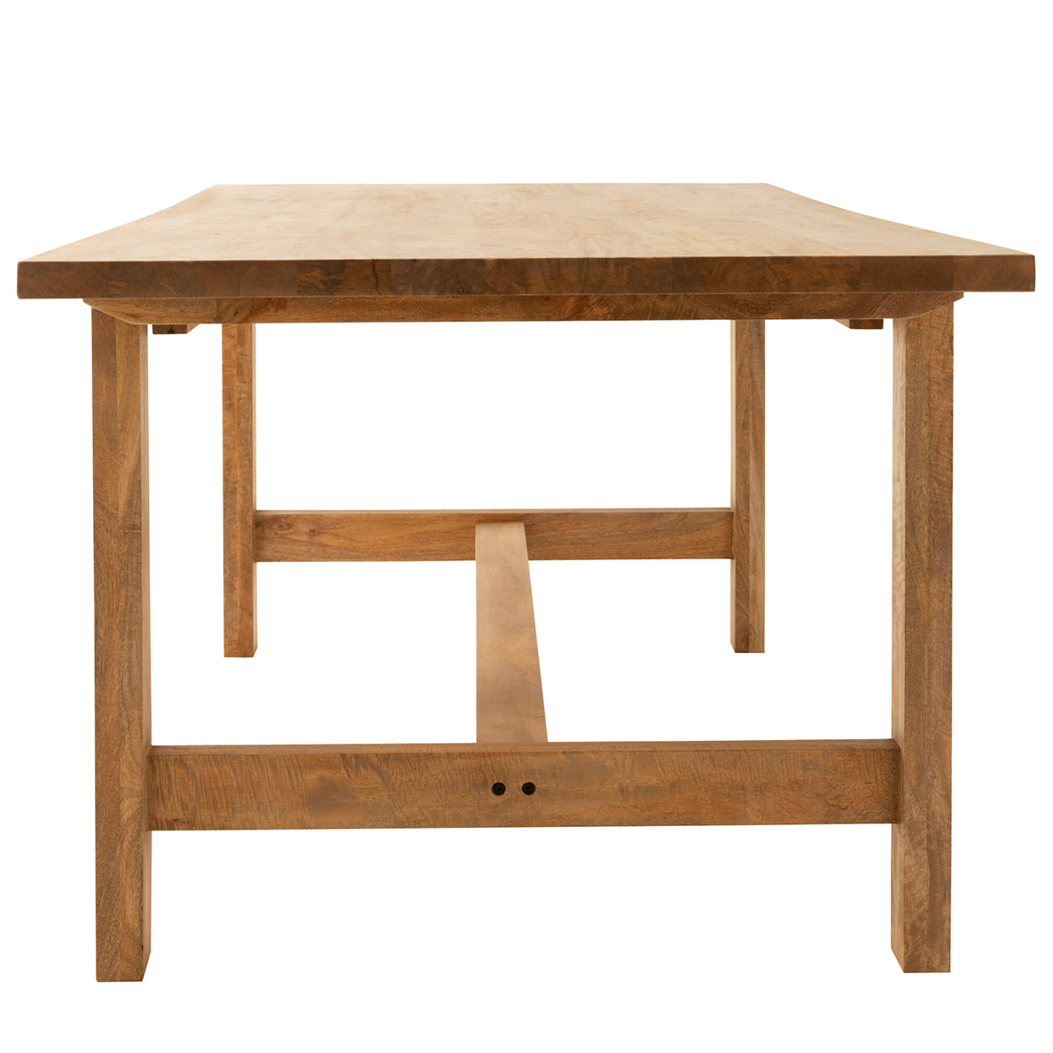 Table Rectangle en bois Manguier Bois Naturel 240 cm