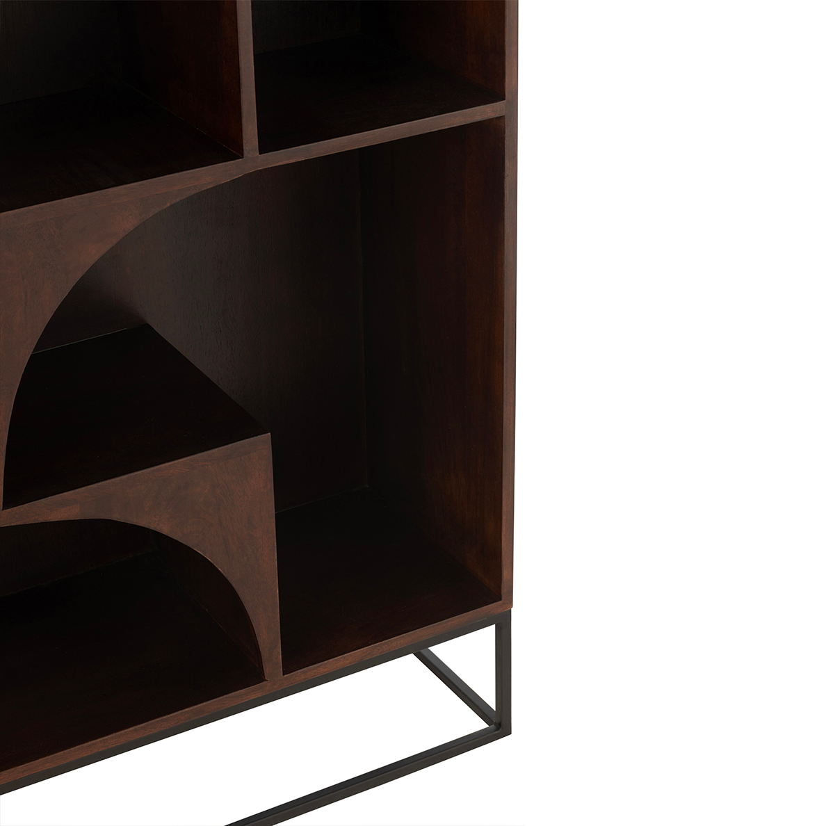 Etagere MODE Bois de manguier/Mdf Brun by JLINE