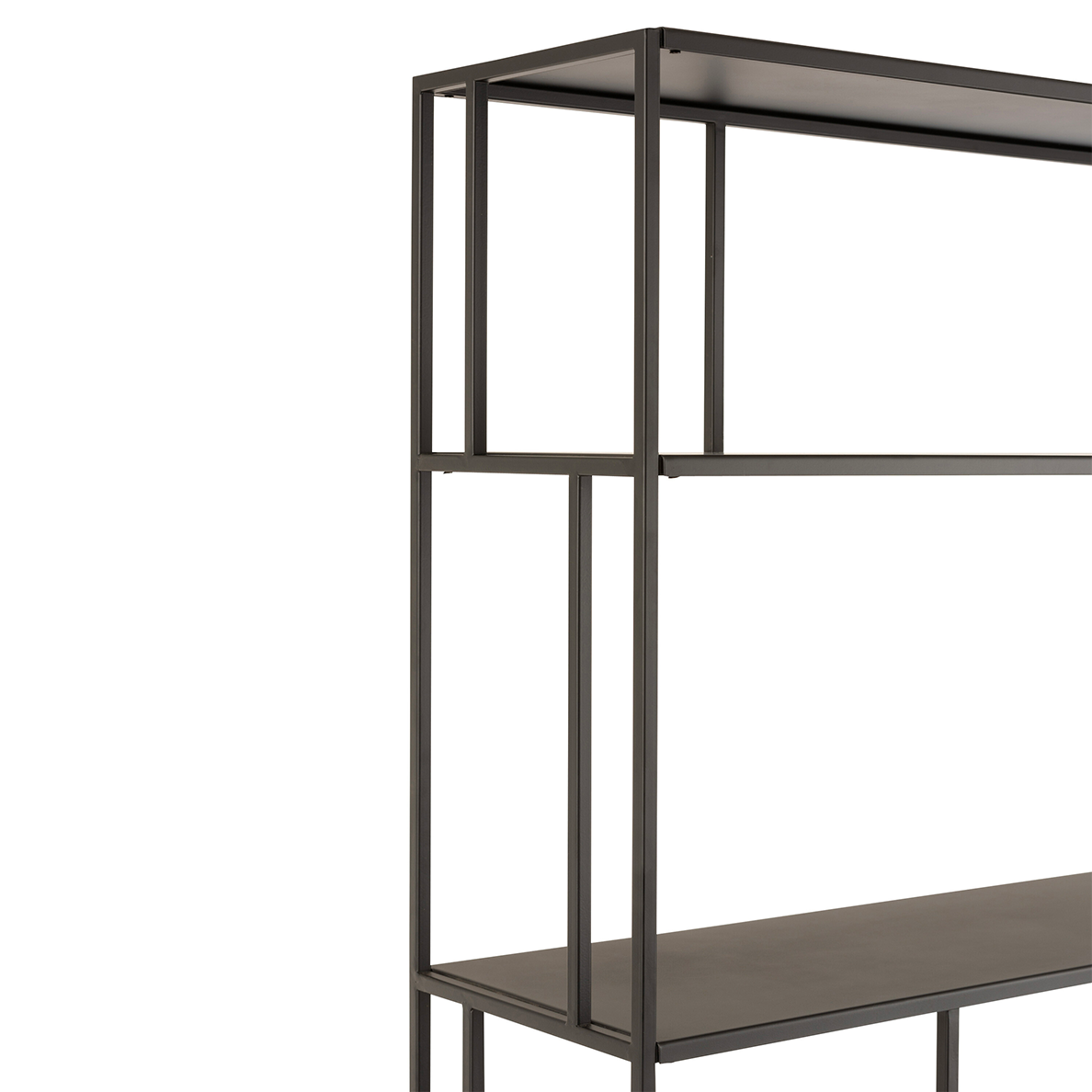 Etagere 4 Niveaux Metal Noir by JLINE