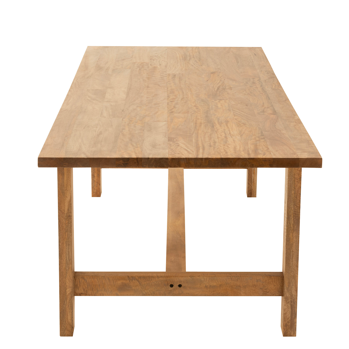 Table Rectangle en bois Manguier Bois Naturel 240 cm