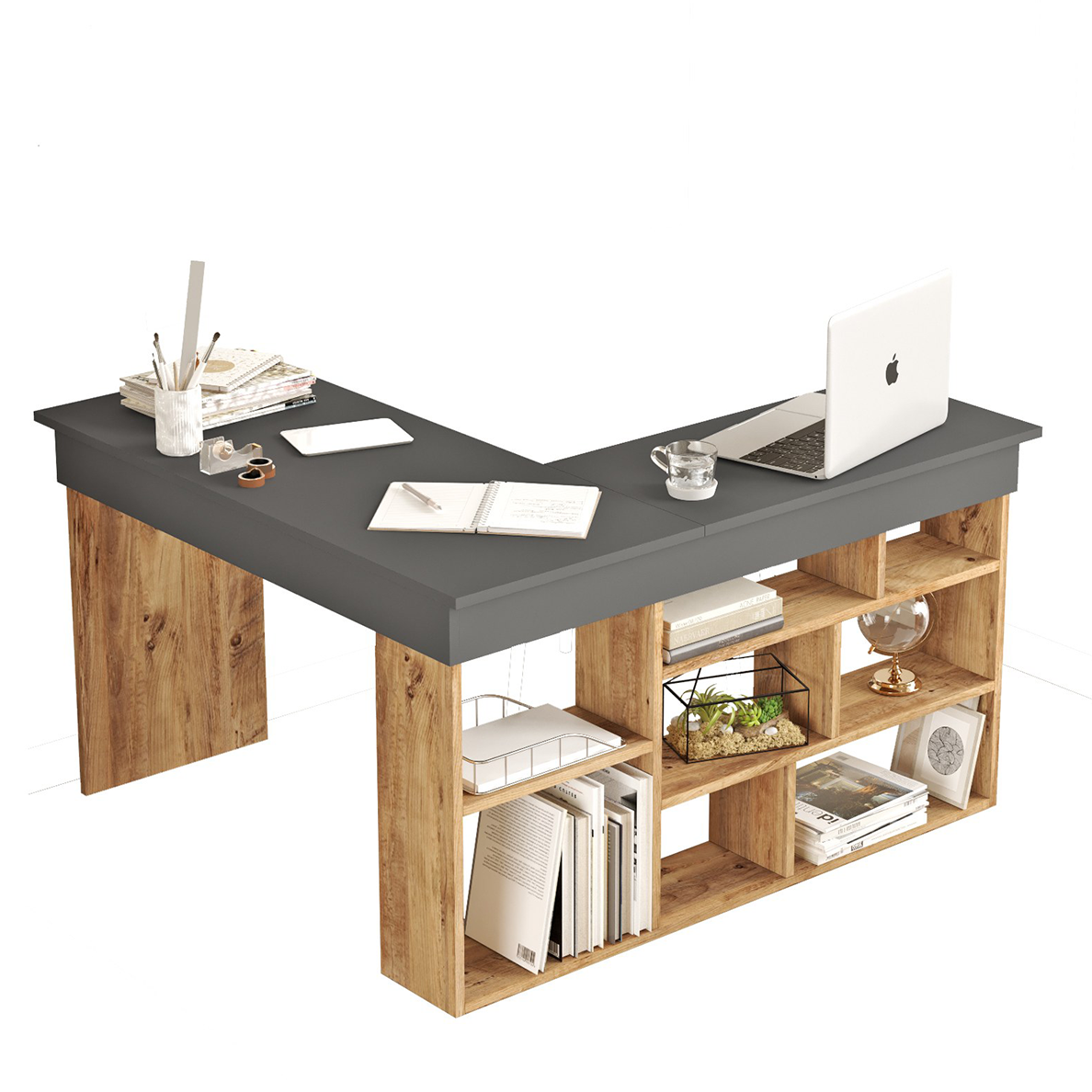 Bureau FOCUS anthracite