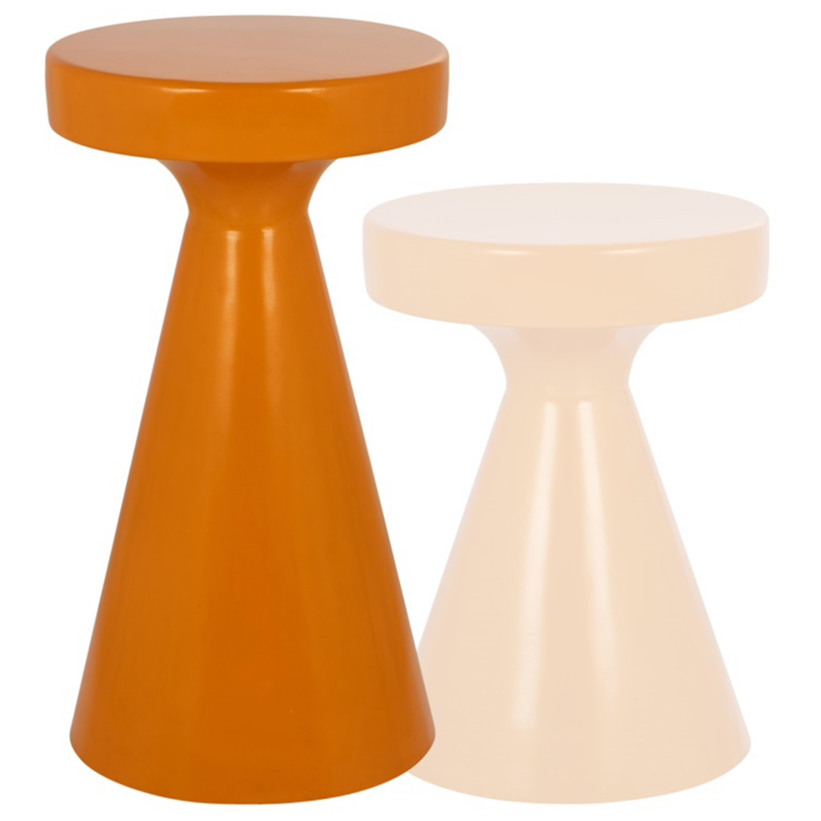 Table d'appoint KIMBE Orange