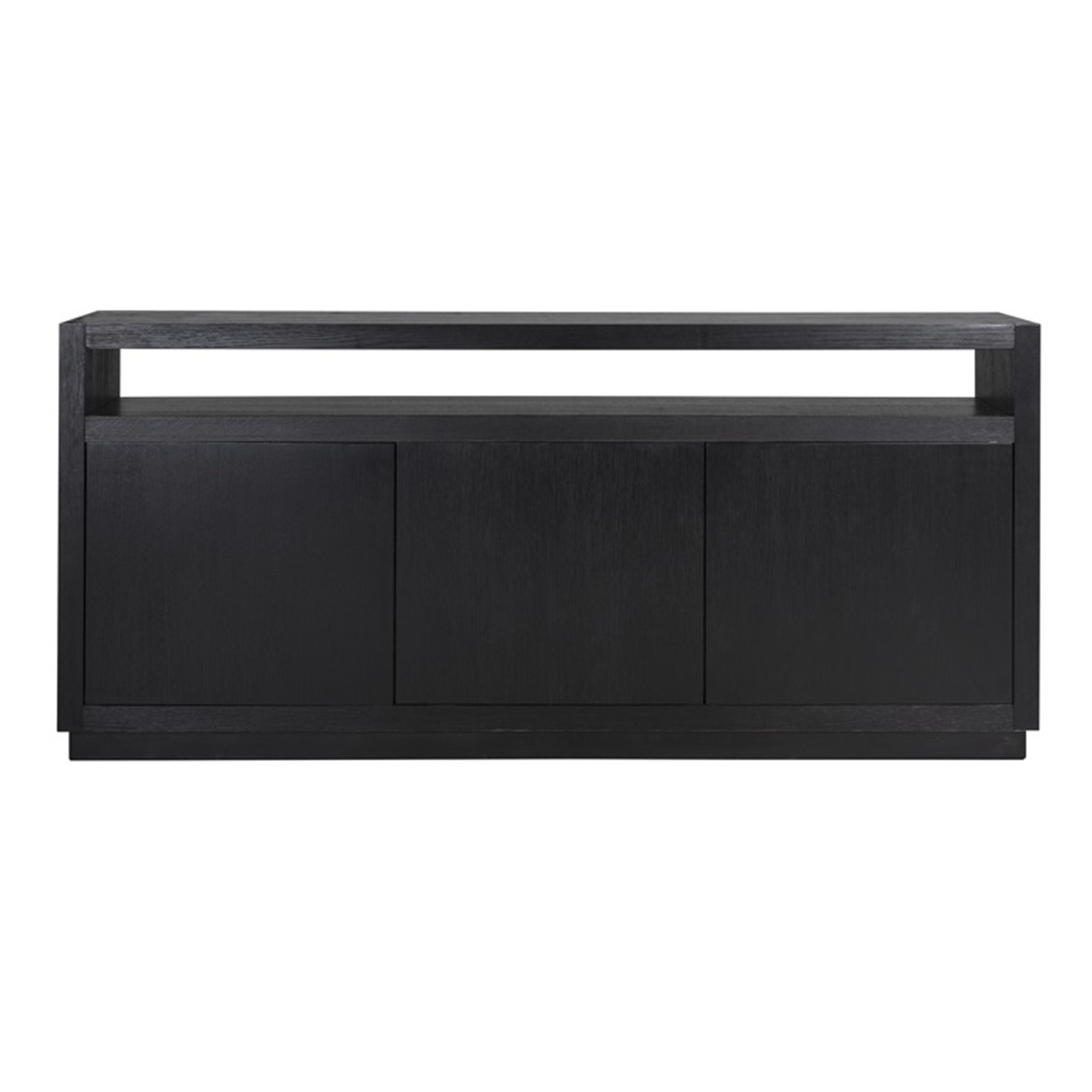 Commode OAKURA noir en chêne