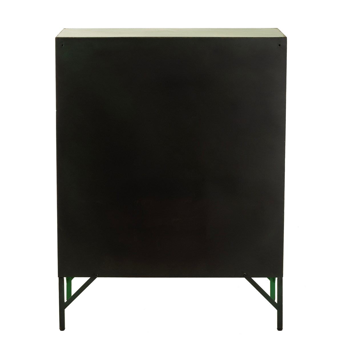 Commode GREEN 9 portes en métal vert