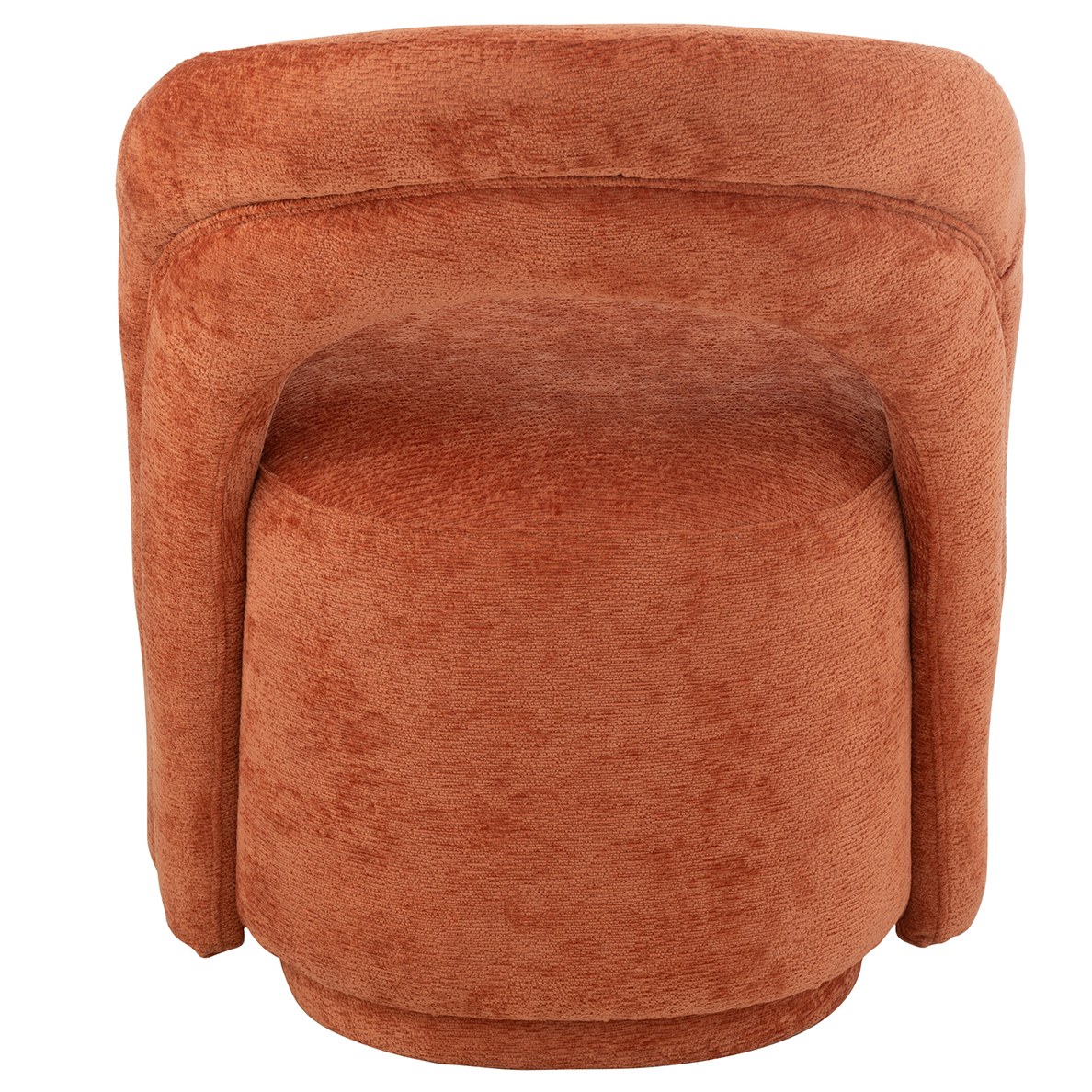 Fauteuil PUMPKIN SPICE Textile Orange Rouille by JLINE