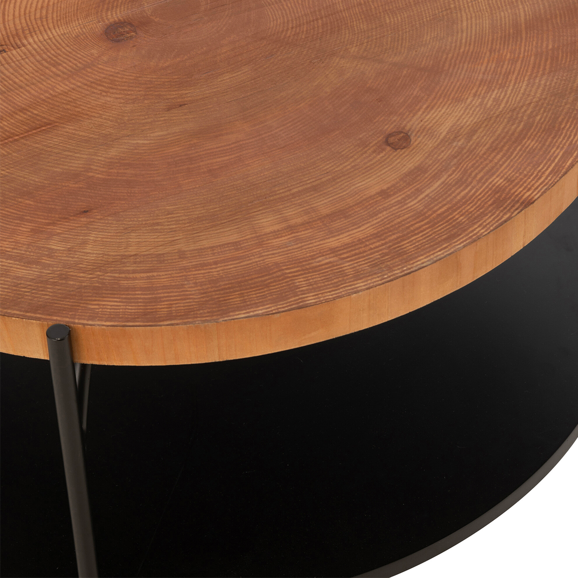 Table basse VONI en Fer Noir