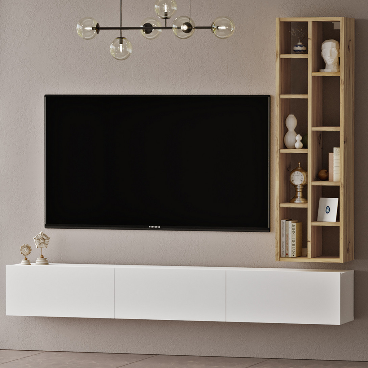 Ensemble de meuble TV WHITE