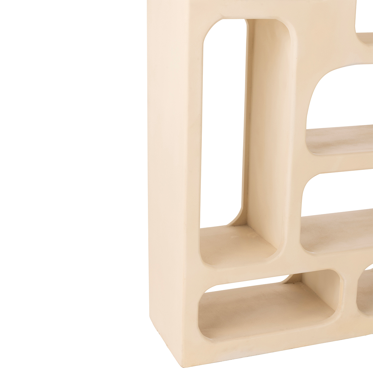 Etagere VOUTE en bois de manguier Beige