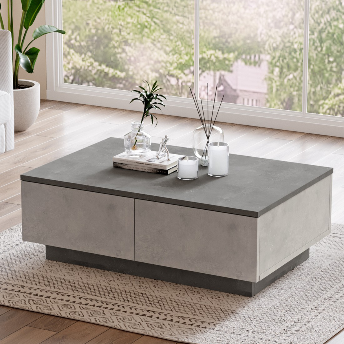 Table basse MILOO anthracite