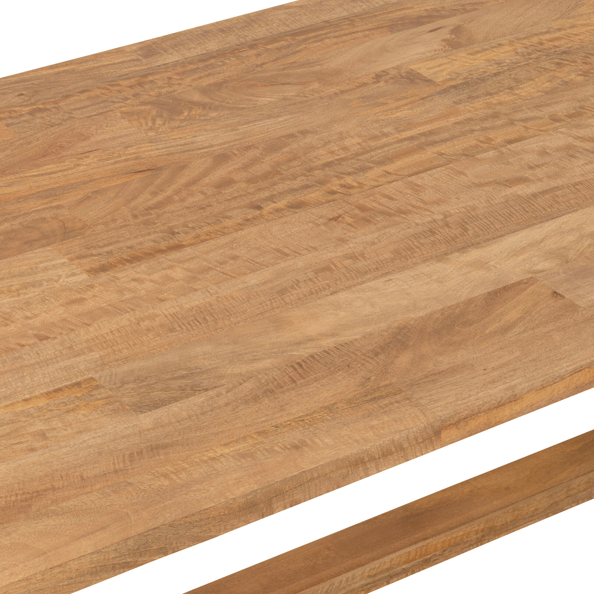 Table Rectangle en bois Manguier Bois Naturel 240 cm