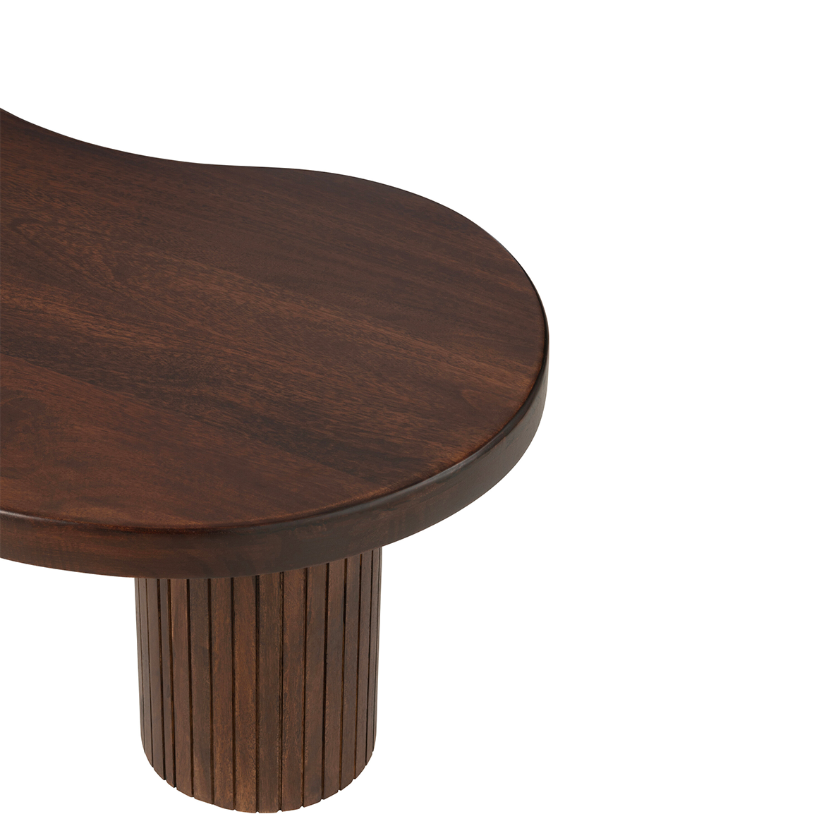 Table basse INFINITY en bois de manguier marron