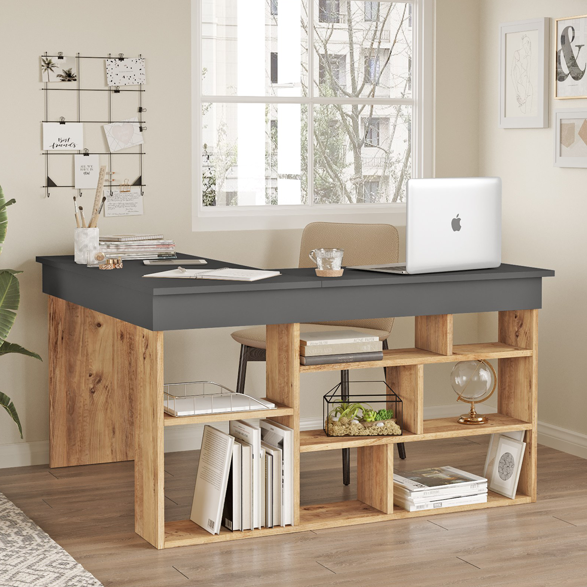 Bureau FOCUS anthracite