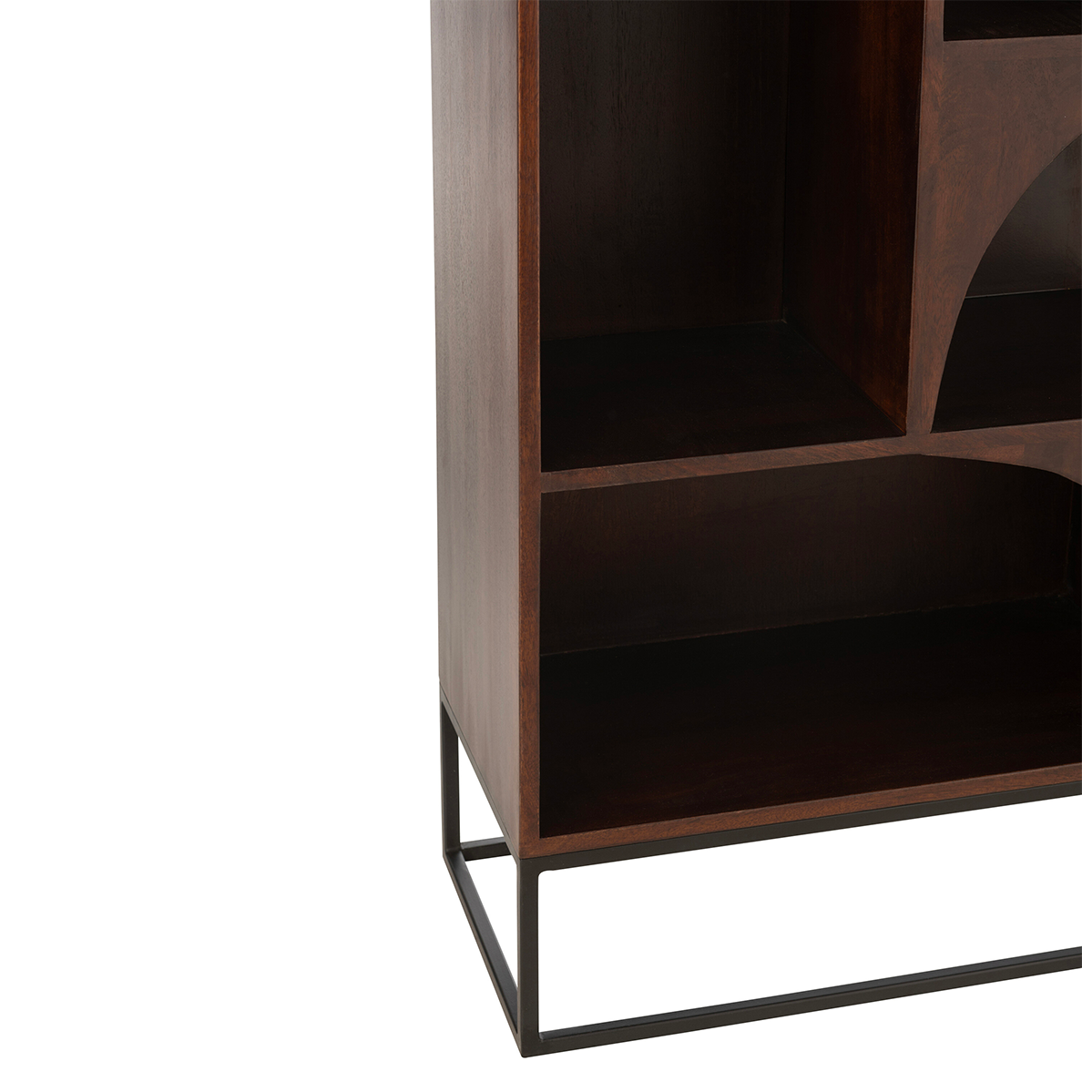 Etagere MODE Bois de manguier/Mdf Brun by JLINE