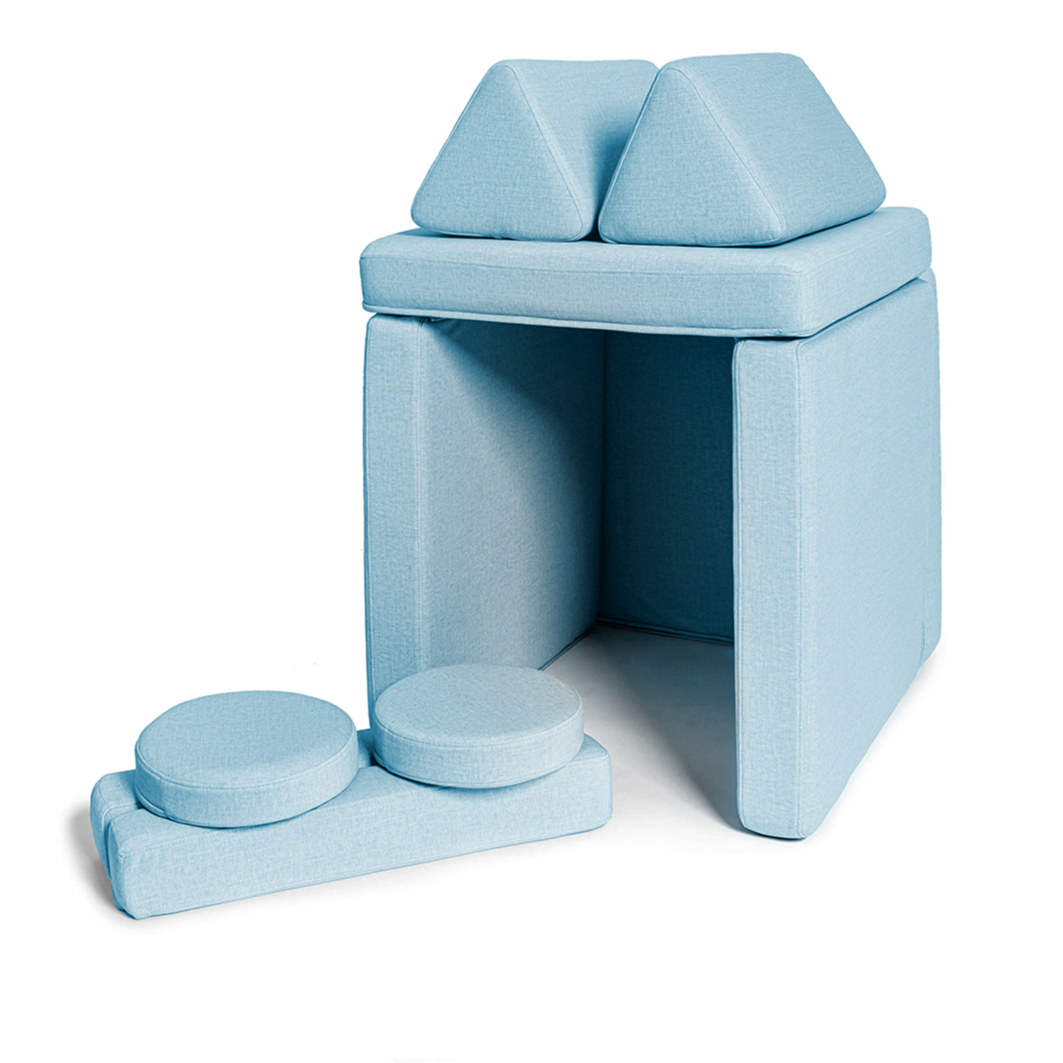 Canapé enfant PLAY SOFA bleu clair