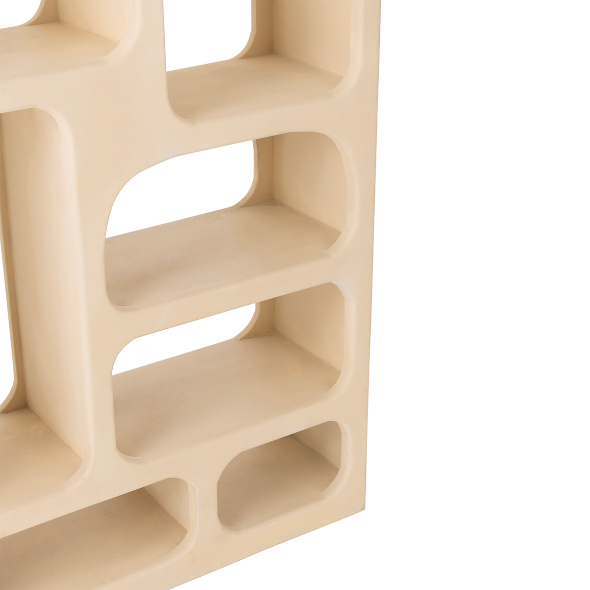 Etagere VOUTE en bois de manguier Beige