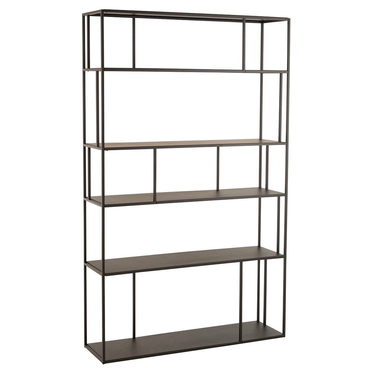 Etagere 4 Niveaux Metal Noir by JLINE