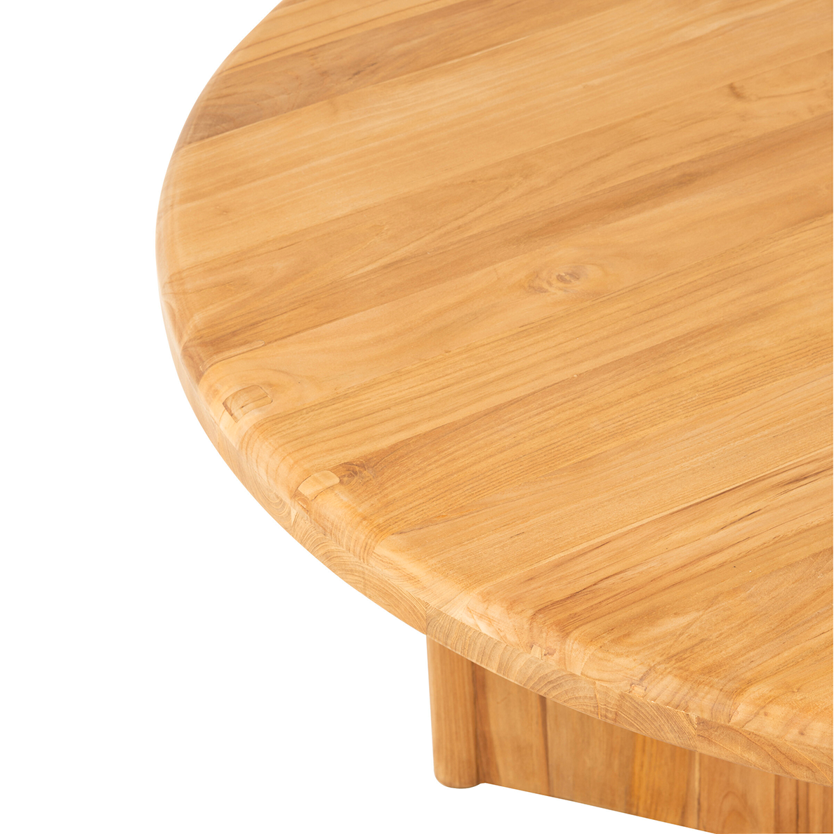 Table ronde BALIA en Tek Naturel