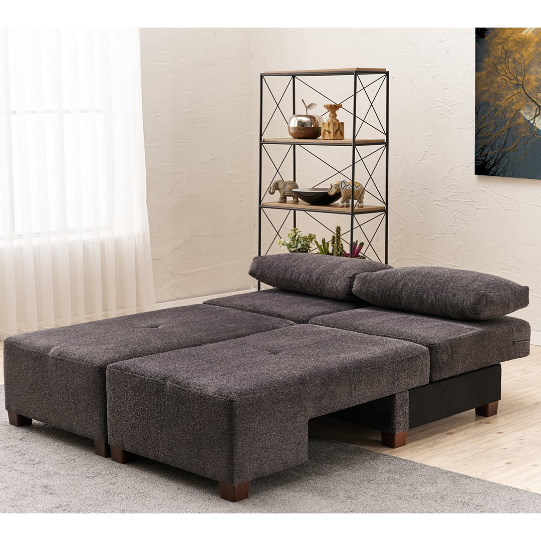 Canapé convertible BED anthracite